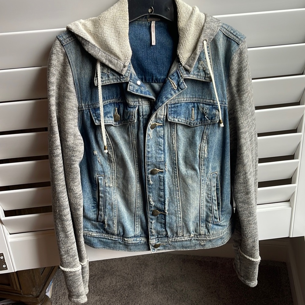 Free People denim jacket combo ✨🤍